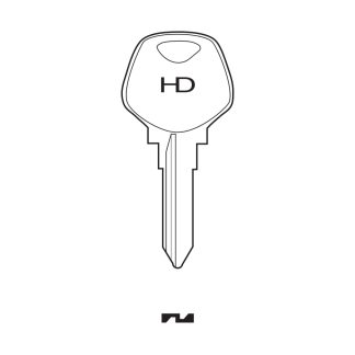 XC021 - S-HY6R J-HD-2D MC BLK HARLEY DAVIDSON