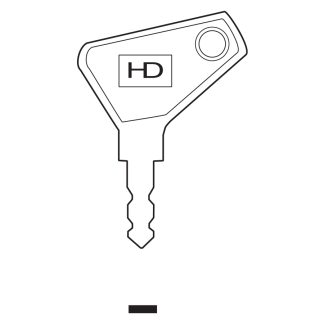 XC142 - SILCA DV1 DAV VEHICLE BLANKS