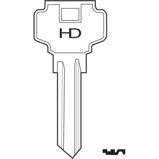 XH049 - SILCA DX13R DEXTER CYLINDER