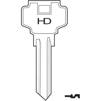 XH050 - SILCA DX17R DEXTER CYLINDER