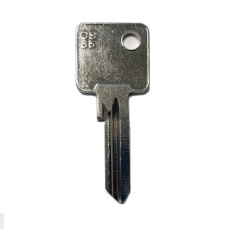 XH1349 - CS85 SILCA CISA CYLINDER KEY BLANK SIMILAR TO N9CS WITH UPGRADED STRENGTH KL CA85 ORION CSA85