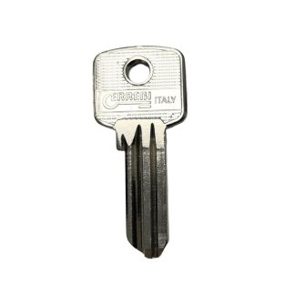 XH1352 - CIS8 ERREBI CIS-6D JMA CYLINDER KEY BLANK TO SUIT CAS & SOBINCO KP2 SILCA CIS12X