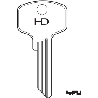 XH225 - SILCA DM68 DOM CYLINDER