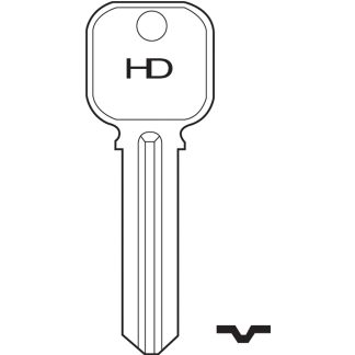 XH374 - SILCA MIW1 MIWA CYLINDER BLANK