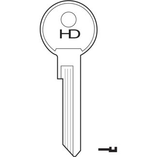 XH386 - SILCA STA2 STAR CYLINDER BLANK