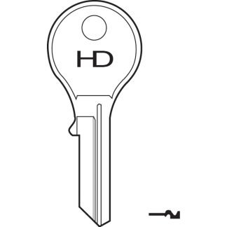 XH428 - SILCA YA16 YALE CYLINDER BLANK