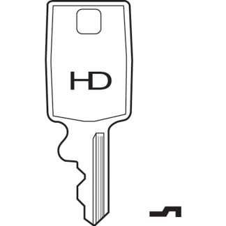 XH447 - SILCA SA2 SAMSONITE CYLINDER