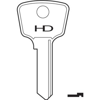 XH932 - DN6 SILCA DIAMOND BLANK